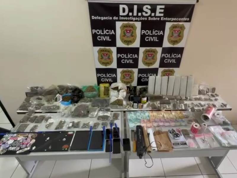 Polícia Civil desarticula laboratório de drogas com estufas em apartamento em Presidente Prudente