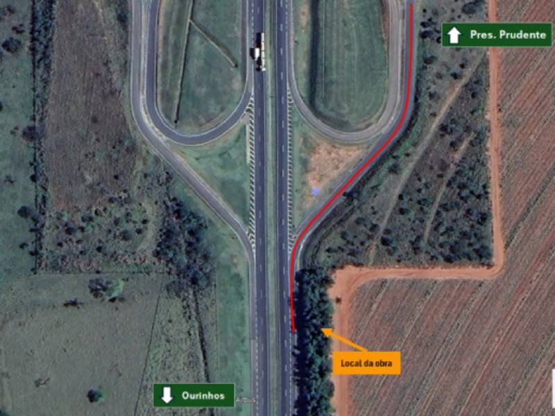 Alça de saída da Raposo é interditada nesta segunda, em Martinópolis