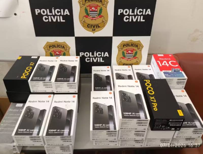 Dezenas de celulares doados à Etec de Lins são encontrados à venda