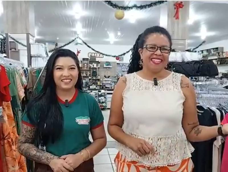 Live com cupom de desconto TV Paraguaçu e A Calcevest