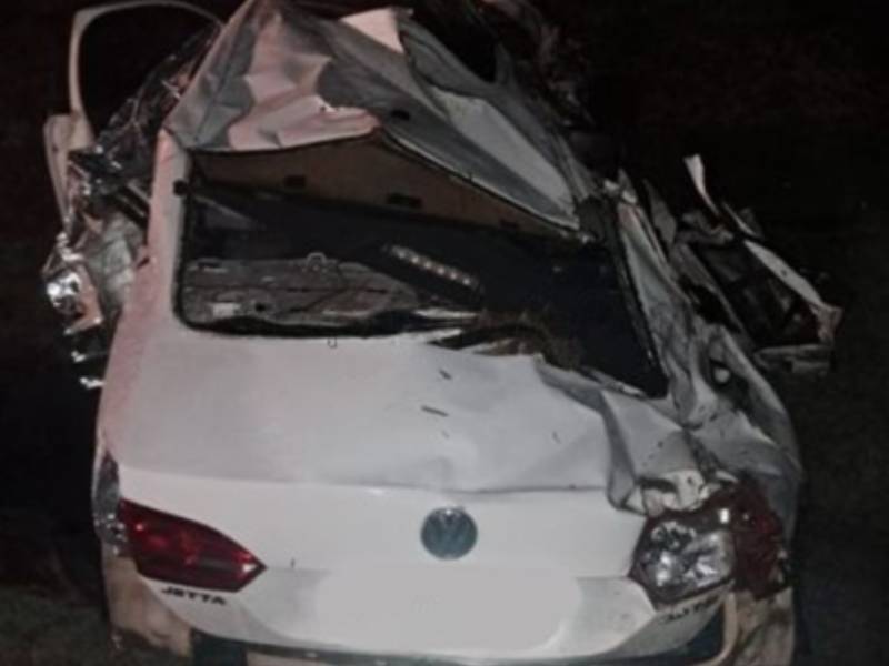 Motorista morre após capotar o carro na Rodovia Raposo Tavares em Maracaí