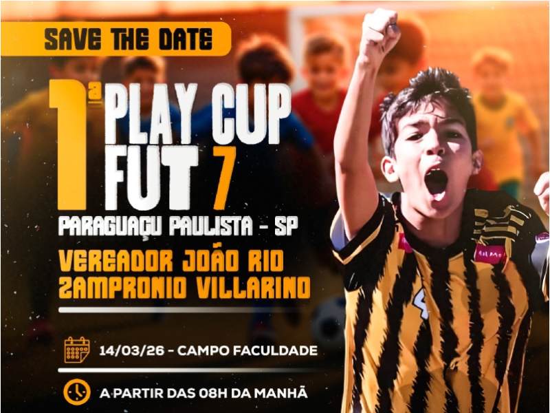 Paraguaçu Paulista recebe 384 atletas para torneio de futebol no próximo sábado, dia 14 de março