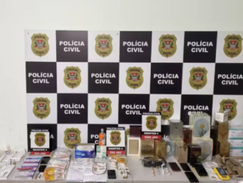 Seis pessoas são presas por venda ilegal de medicamentos para emagrecimento em Jaú