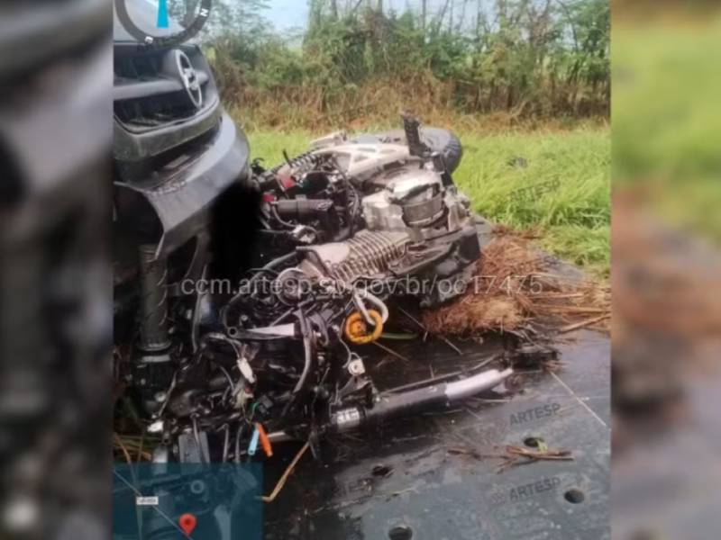 Motociclista morre após bater de frente com carro durante ultrapassagem em rodovia de Jaú