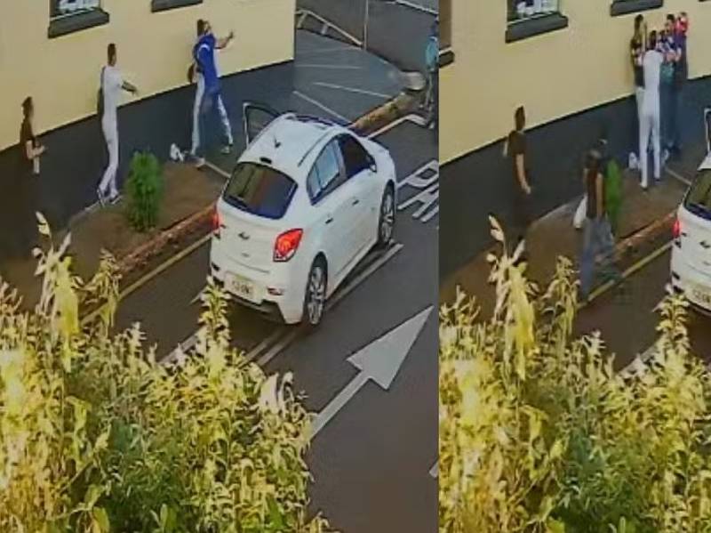 Motorista agride pedestre após quase atropelamento em Santa Cruz do Rio Pardo