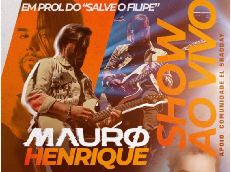 Paraguaçu Paulista recebe Mauro Henrique no evento beneficente 1º Salve o Filipe