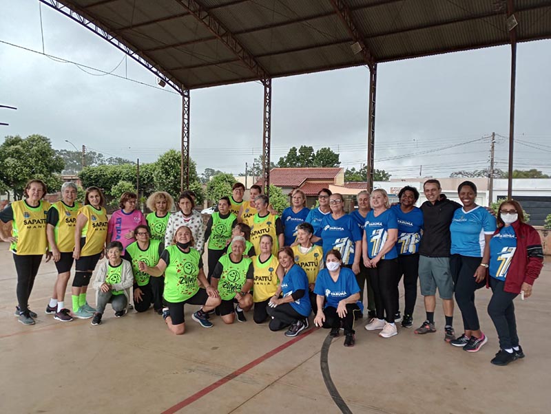 CCI de Paraguaçu recebe visita do Centro de Convivência de Idosos de Tarumã