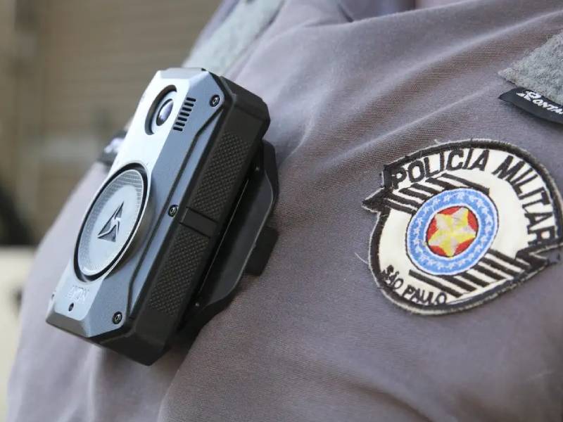 Governo paulista ampliará número de câmeras corporais usadas pela PM