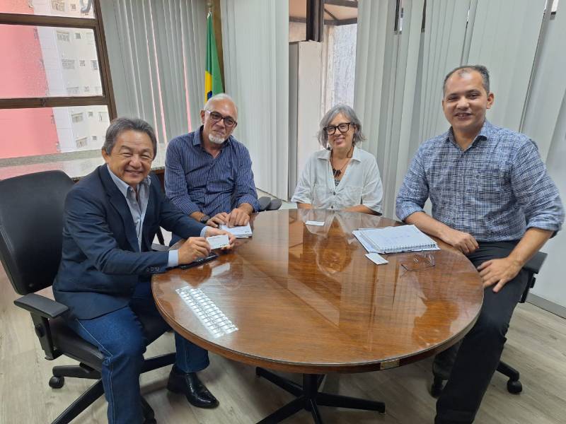 Prefeito Antian participa de reunião na ANM em busca da liberação das águas termais de Paraguaçu