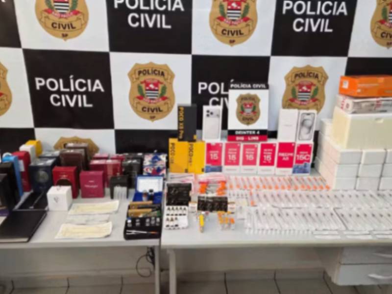 Casal é preso suspeito de vender remédios emagrecedores proibidos e anabolizantes em Lins