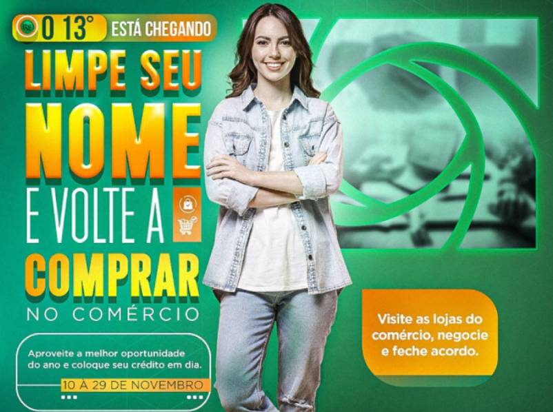 Campanha de renegociação de dívidas ajuda consumidores e aquece o comércio local