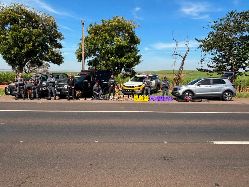 Mulher é flagrada com mais de 140 kg de maconha em Ourinhos