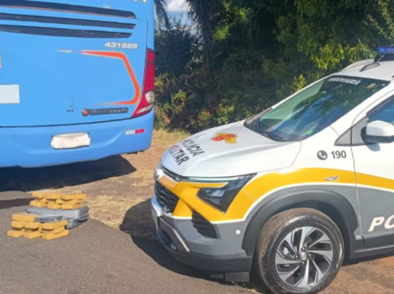 Boliviana é presa com mais de 18kg de cocaína na mala em rodovia de Marília