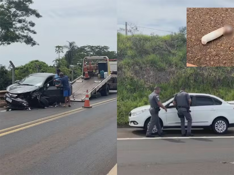 Vigia é esfaqueado e tem veículo levado ao socorrer motorista que bateu carro roubado