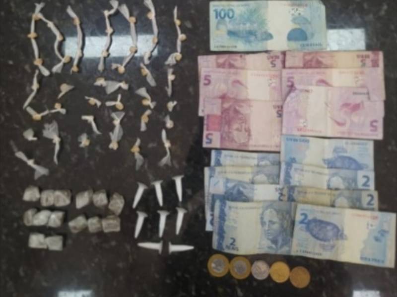 Homem é preso por tráfico de drogas em Cândido Mota