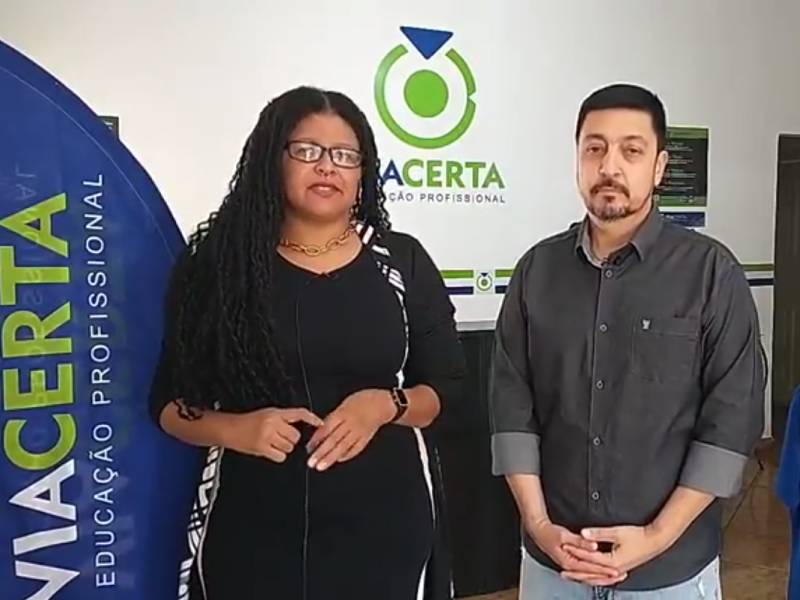 Confira as novidades da semana na Via Certa Educação Profissional