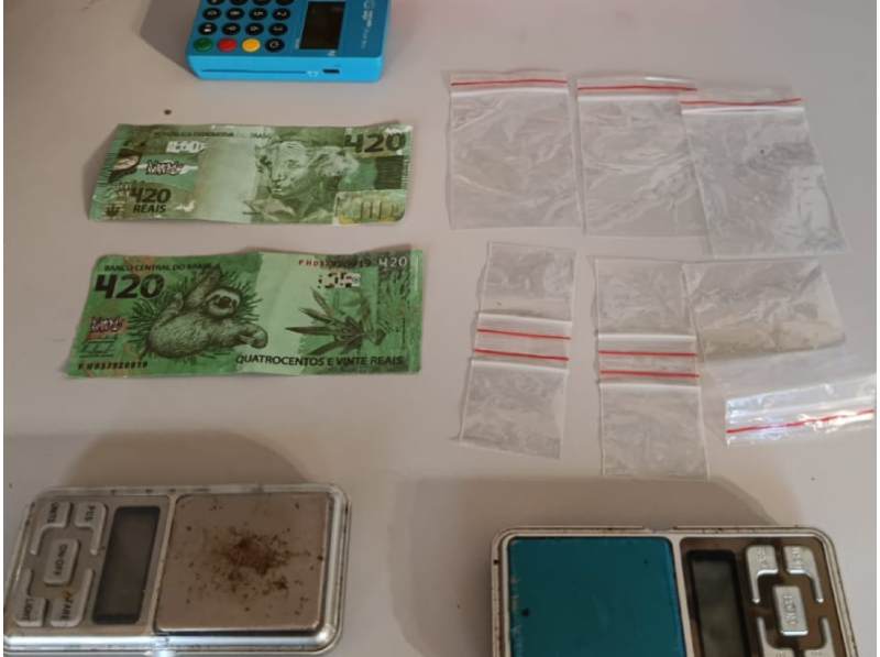 Polícia Civil prende jovem por tráfico de maconha gourmet em Presidente Prudente