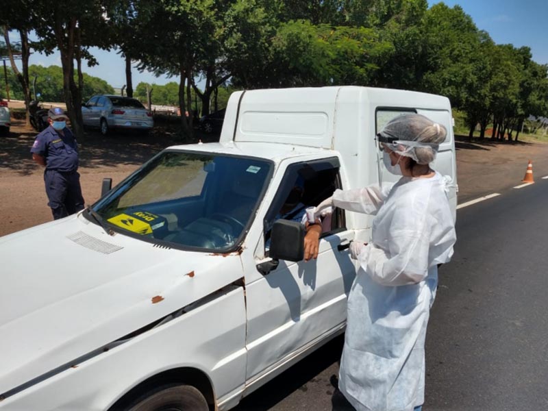 Quatá realiza barreira sanitária no feriado prolongado para conter avanço da Covid