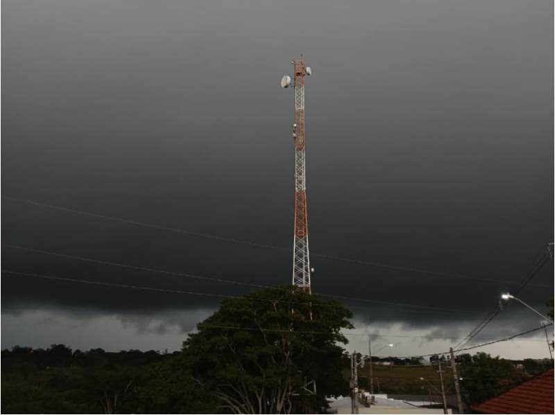 Energisa registrou ocorrência de mais de 14 mil raios na região durante o fim de semana chuvoso
