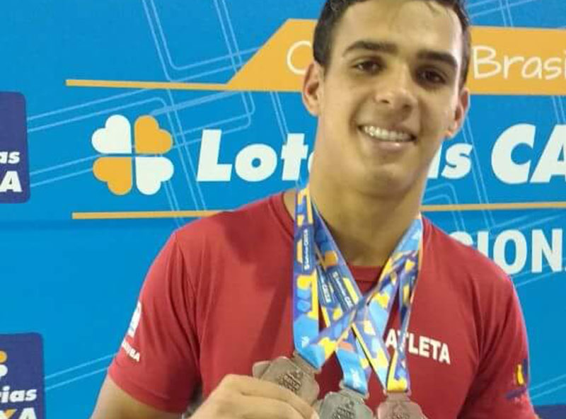 Atleta paraguaçuense é convocado para Seleção Brasileira que vai disputar o Parapan-Americano