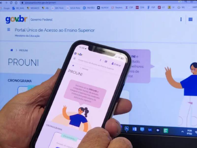 Prouni 2026: inscrições para o 1º semestre começam nesta segunda