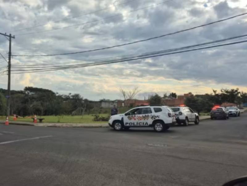 Casal é resgatado após árvore cair sobre rede elétrica e atingir carro em Botucatu