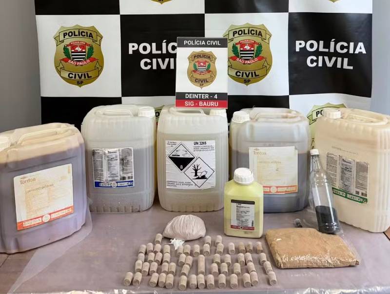 Dono de pet shop é preso suspeito de vender agrotóxicos proibidos e chumbinho em Bauru