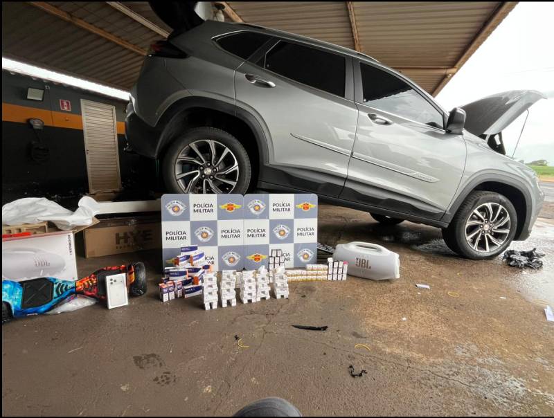 Policia Rodoviária prende criminoso com medicamentos contrabandeados em Ourinhos