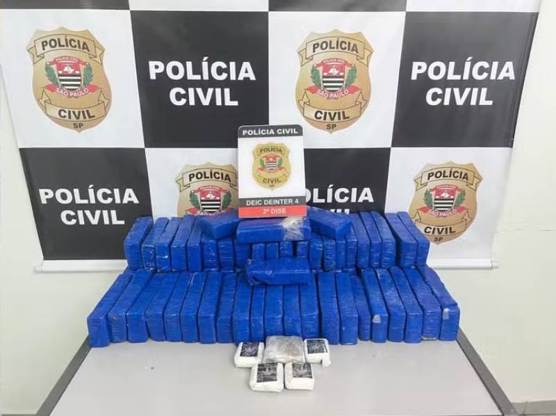 Polícia Civil apreende quase 40 quilos de maconha em agência dos Correios em Bauru