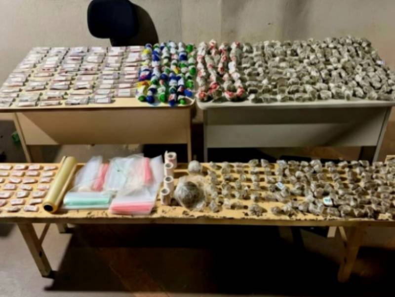 Policia Militar prende homem com mais de 6 kg de drogas em Assis