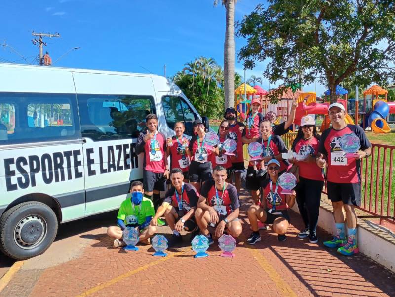 Paraguaçu Runners fatura 12 pódios na 3ª Corrida Pedestre 5k de Sandovalina