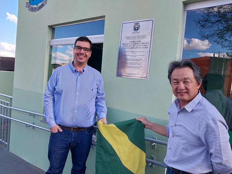 Prefeitura entrega reforma do prédio de Alto Custo e Almoxarifado da Saúde