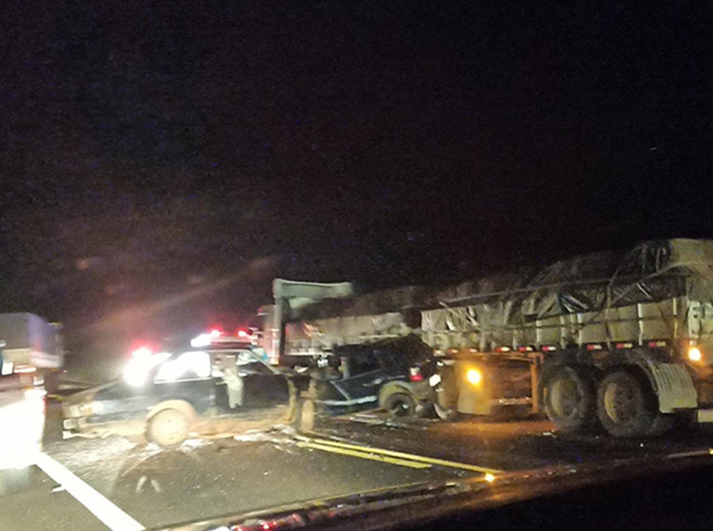 Motorista está em estado grave após acidente em rodovia de Paraguaçu Paulista